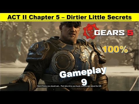 Gears 5 gameplay Act 2 Dirtier Little Secrets part 3 - video Dailymotion