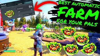 BEST AUTOMATIC FARM for YOUR PALS!!! BEST FOOD IN PALWORLD!!! screenshot 5