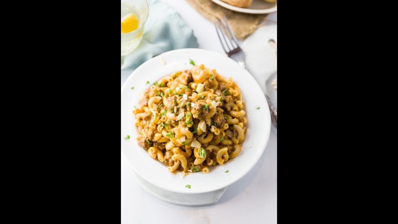 Instant Pot Hamburger Helper - YouTube