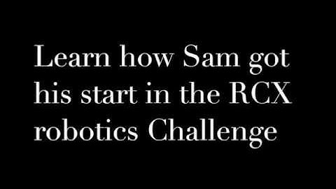 How to get Started in RCX