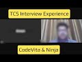 TCS Interview 2024 | Selected | TCS Ninja NQT &amp; CodeVita | TCS Real Interview Questions and Answers