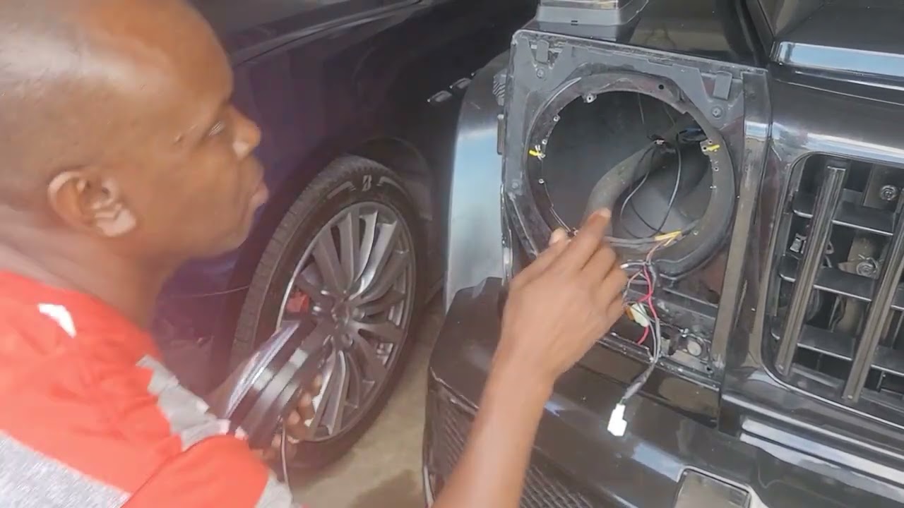 How to Install 7 inch BLACK Halo LED Headlights Fit 2002-2016 Mercedes Benz W463 G Class Wagon