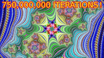 Hardest Mandelbrot Zoom in 2017 - 750 000 000 iterations!