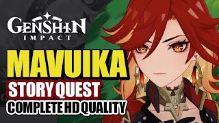 Mavuika Story Quest Complete Hd As The Blazing Sun With Xbalanque Full Story Genshin Impact 5.3