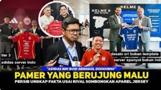 INITIALLY BRAGGING, FINALLY SILENCED❗️Persija Shocked as Persib Reveals They Once Rejected Adidas...