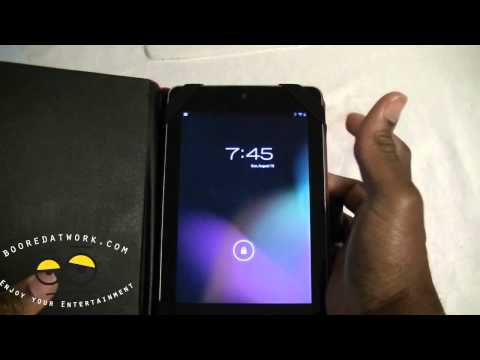 Red-edge Tablet PC Leather Case for Nexus 7 tablet- tmart.com