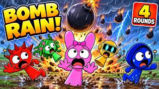AY in Raining Bomb Survival 2 ⛈️ 20 Sprunki Edition screenshot 1