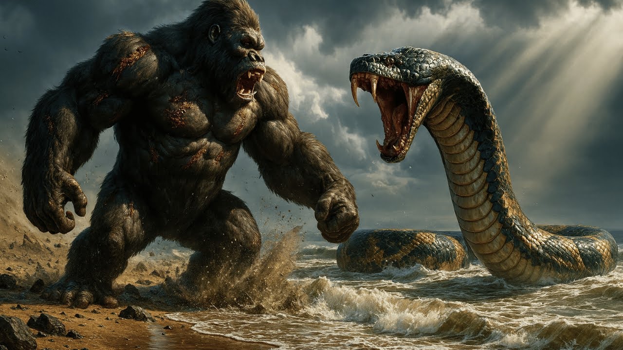 King Kong vs Titanoboa: Can the Ape King Survive the Giant Serpent?
