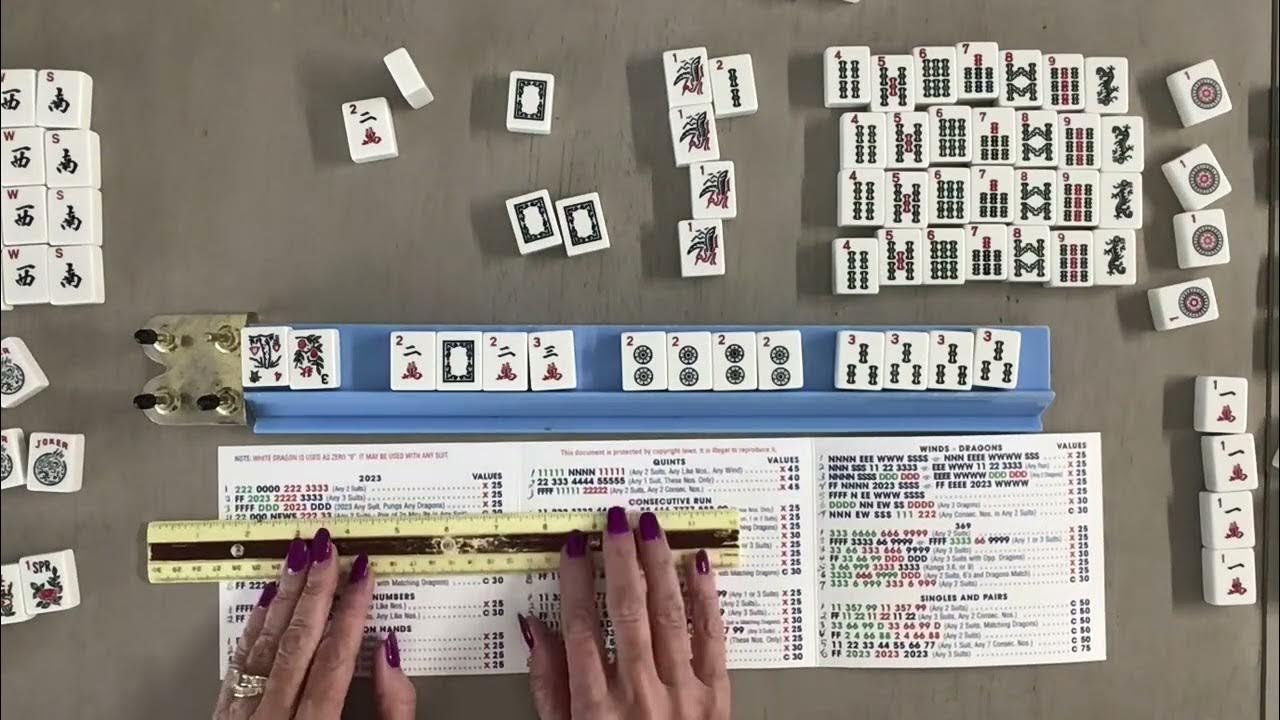 NATIONAL MAH JONGG LEAGUE 2023 CARD REVIEW by Lynn Kaplan YouTube