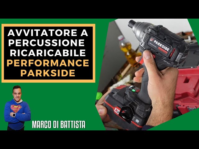 Parkside trapano avvitatore a percussione, ricaricabile 