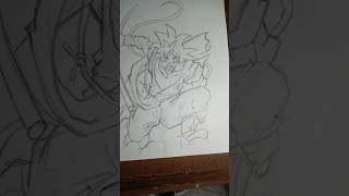 Drawing Goku #drawing #anime #goku