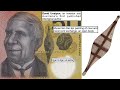 Closeup on australian banknotes