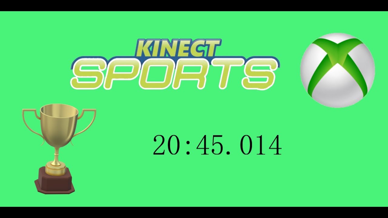 Kinect Sports Speedrun: Any Difficulty All Sports (20:45.014)