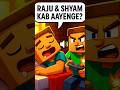 “Raju &amp; Shyam Kab Aayenge? 😴😂 | Minecraft Comedy #Shorts” #minecraft
