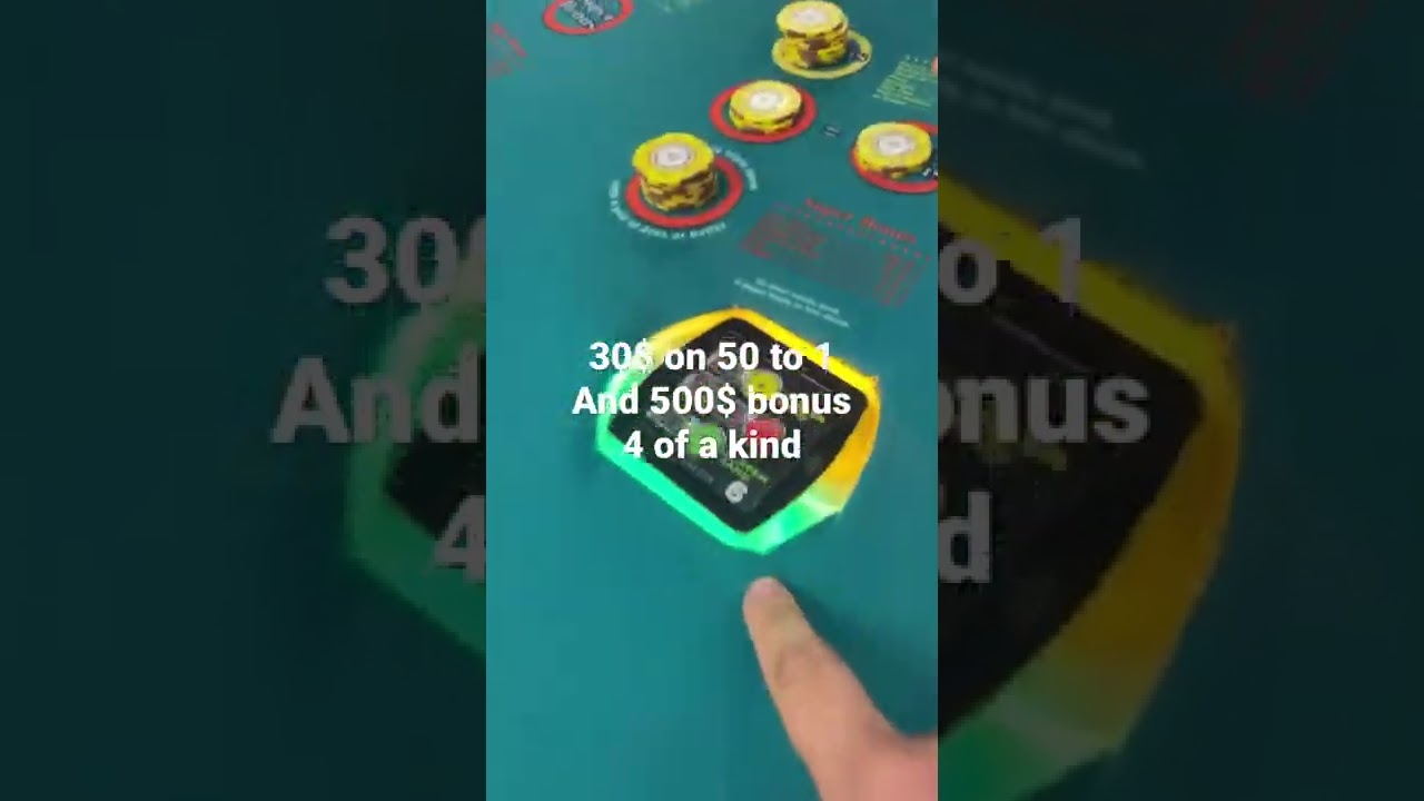 Watch Big Hit On Crazy 4 Card Poker ! 50 to 1 #Poker #Casino #Jackpot #BonusBet #Bonus #4cardpoker on YouTube Watch Big Hit On Crazy 4 Card Poker ! 50 to 1 #Poker #Casino #Jackpot #BonusBet #Bonus #4cardpoker on YouTube