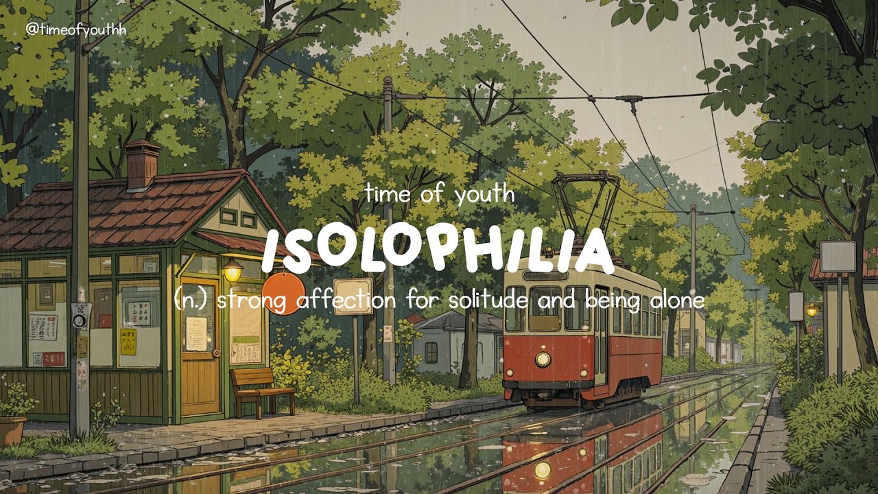 isolophilia: strong affection for solitude and being alone | a playlist for a quiet day