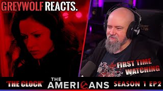 THE AMERICANS - Episode 1x2 'The Clock'  | REACTION/COMMENTARY - FIRST WATCH