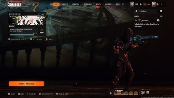 Call of Duty BO 6 Zombies Haunted Havoc Tier 100 Feral Predator Blackcell 3rd person Gameplay 4K HDR