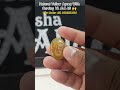 Natural Yellow Aqeeq With YA ALI as 🙌 Carving 😍 Premium Quality With Verified Certificate ✅ #viral
