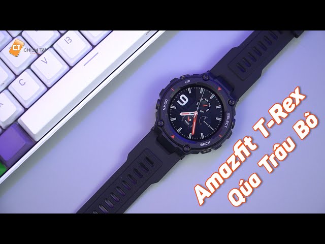 Đánh Giá Amazfit T-Rex Con "KHỦNG LONG" Trong Làng SmartWatch Của Xiaomi Có Gì Hay? Giá Cực Rẻ