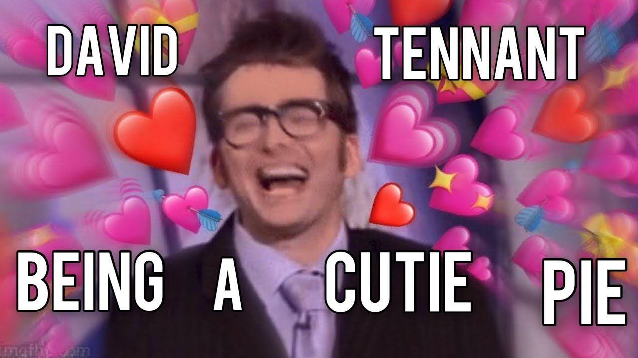 david tennant being a cutie pie for 7 minutes straight