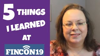 FinCon 2019 My Top 5 Takeaways