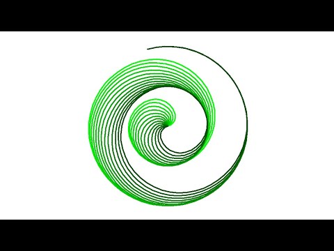 Simple Python Turtle Graphic and Code: Twister - YouTube