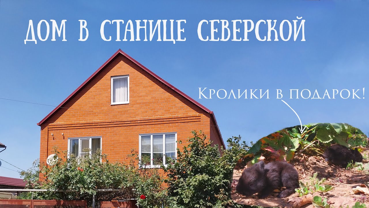 Готовый дом в Северской видео