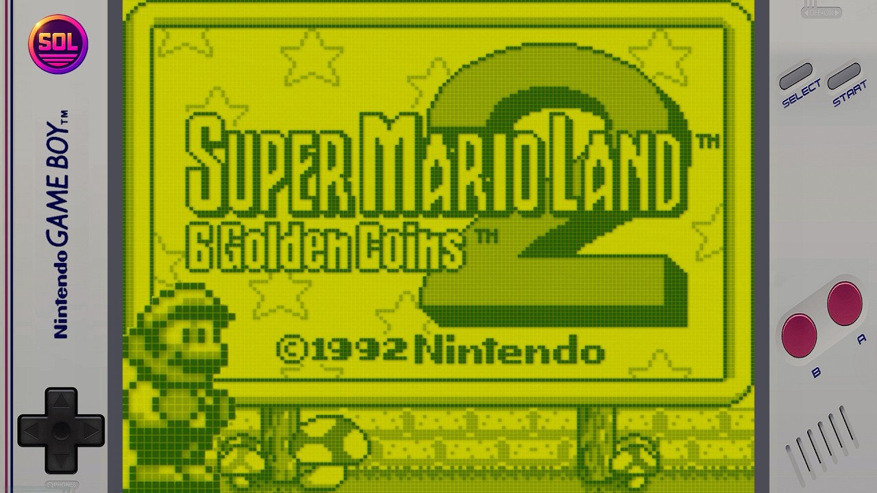 Super Mario Land 2 (NO DEATH) Gameboy - Full Gameplay