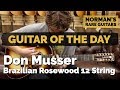 Guitar of the Day: Don Musser Brazilian Rosewood 12 String | Norman's Rare Guitars