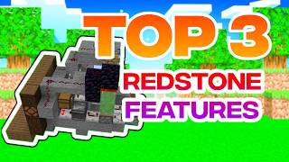 TOP 3 Minecraft Java Redstone Casino Features / Tiny Slot Update