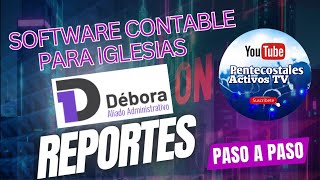 #07 Tutorial No. 07 Reports, Débora Accounting Software of the IPUC.. screenshot 5