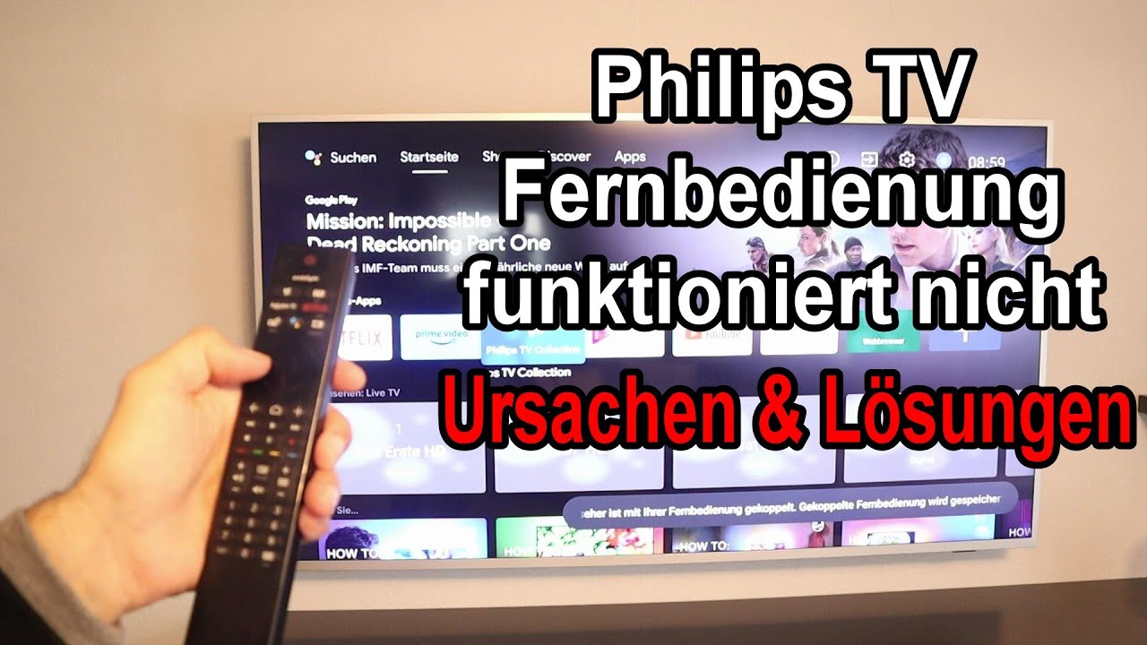 Telestar Teledigi 4 S+ Fernbedienung Geht Nicht Philips TV Fernbedienung funktioniert nicht - Ursachen & Lösungen