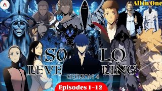 Solo Leveling Season 4 Complete Hindi Explanation | Full Manhwa Story Recap (Episodes 1–12)