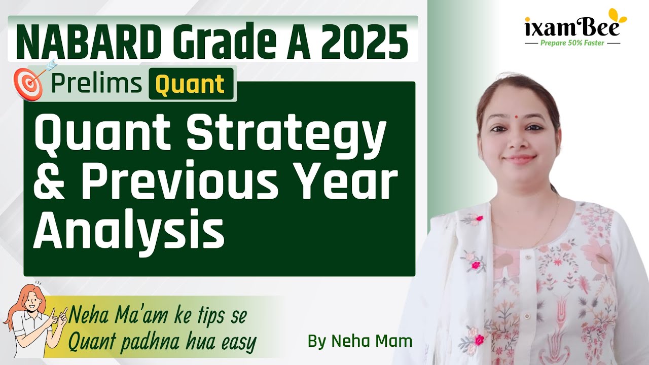 NABARD Grade A 2025 || Quant Strategy || Previous Year Analysis || Cut ...