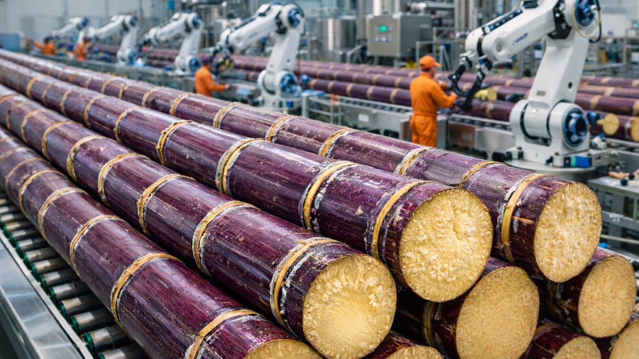 System Flow - Inside the Sugar Industry – From Sugarcane to Crystal Sugar