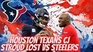 Houston Texans CJ Stroud was LOST
