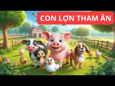 Con lợn tham ăn _ Kể chuyện bé nghe
