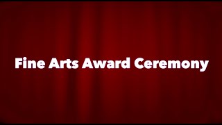 2019-2020 Fine Arts Award Ceremony