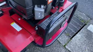 乗用草刈機 マメトラ パワフルモアー MPM-1350HK - YouTube