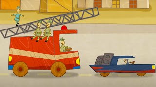 🚦 Машинки 🚒 Пожарные спешат на помощь (сборник серий) 🔥 Развивающие мультфильм для детей