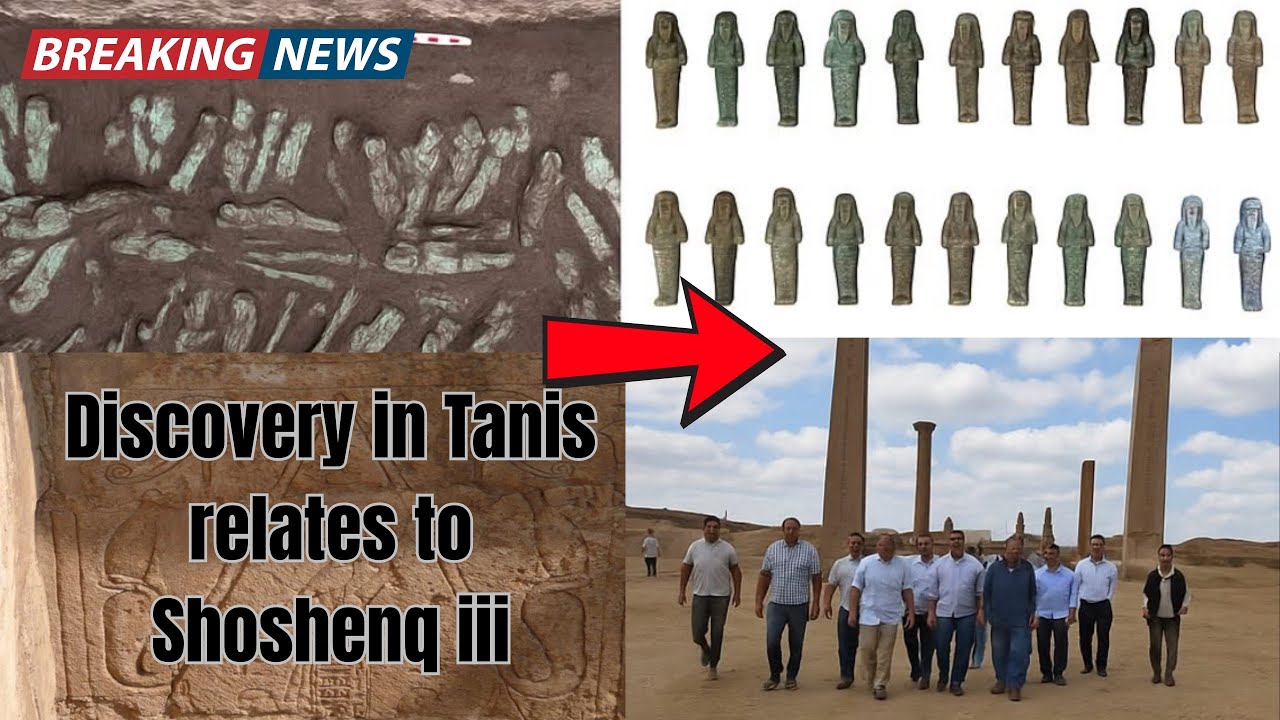 New Discovery in Tanis Egypt that Egyptologists are getting unexpectedly excited over - Shoshenq iii
