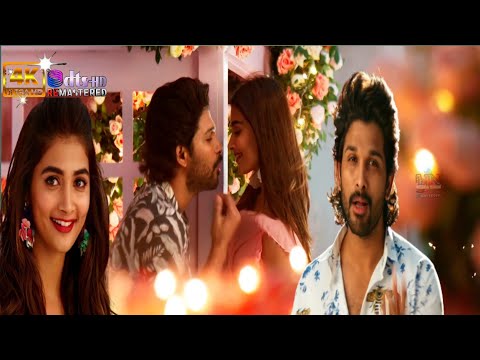 ButtaBomma | 4K | DtsX | Remastered A V | #alavaikunthapurramuloo | Allu Arjun | Pooja Hegde |