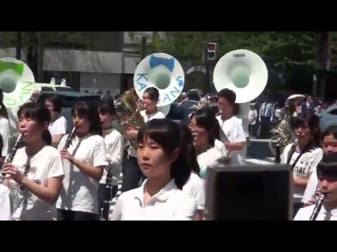 銀座柳まつり'16 銀座ゴールデンパレード - 練馬区中学高校合同バンド