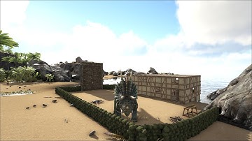 Primitive+ ARK Total Conversion 2018 series 1 ep 3 ( preserving campfire Smithy construction table)