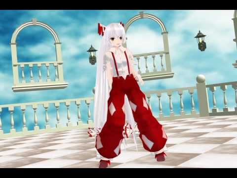 【東方MMD】妹紅でドーナツホール【踊ってみた】