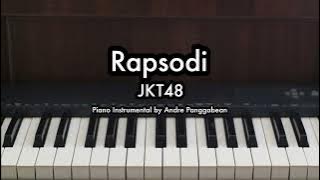 Rapsodi - JKT 48 | Piano Karaoke by Andre Panggabean