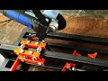 Making sliding angle grinder