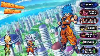 💥Nuevo menú de tenkaichi dragon heroes test 1💥