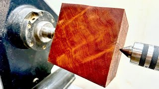 Woodturning  - Exotic Wood - Hidden Treasure